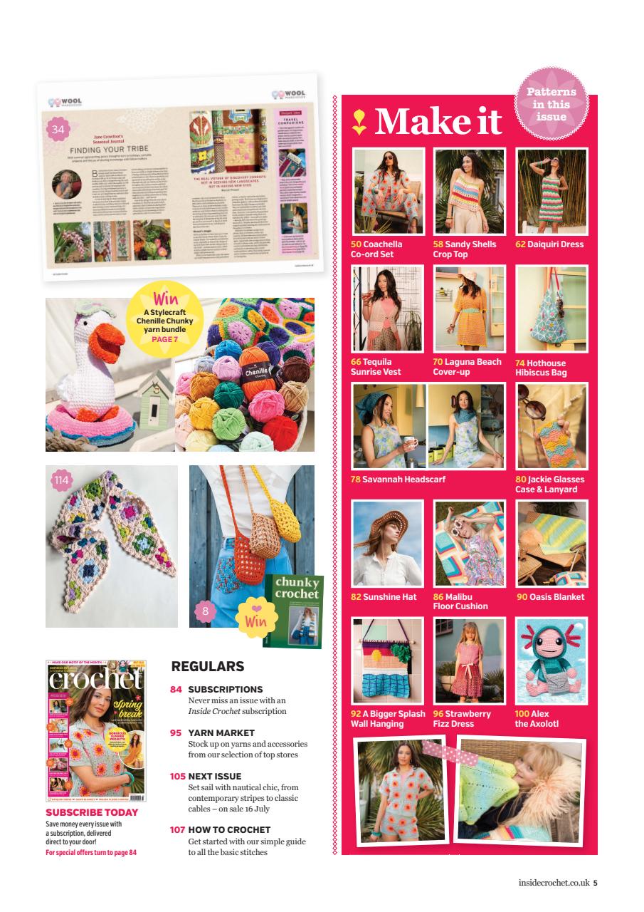 Inside Crochet Preview Pages