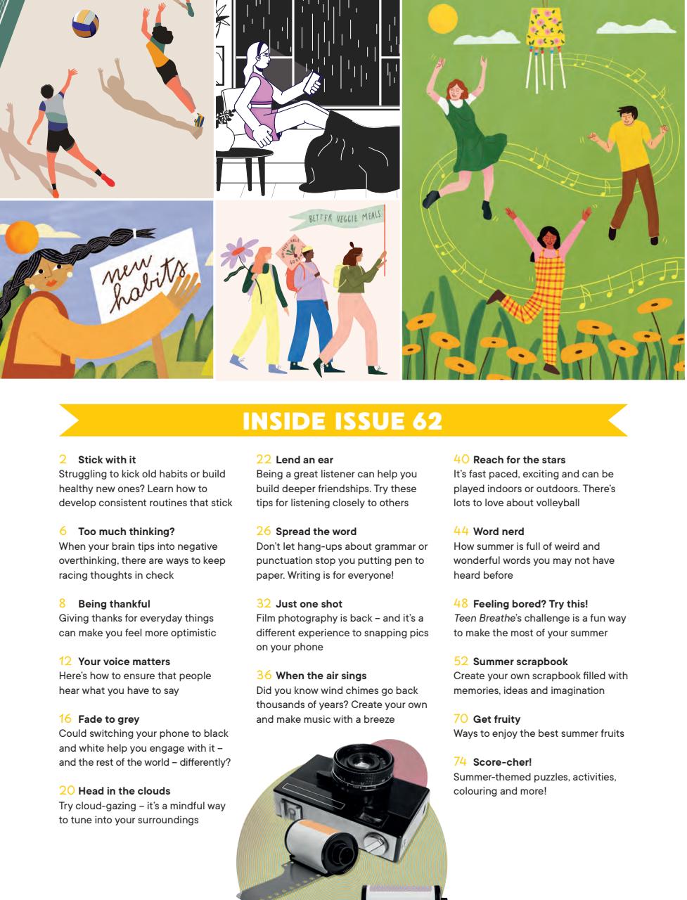 Teen Breathe Preview Pages