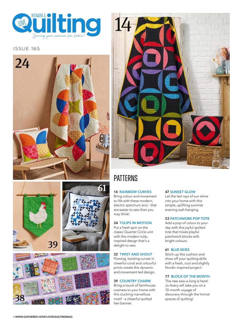 Love Patchwork & Quilting Preview Pages