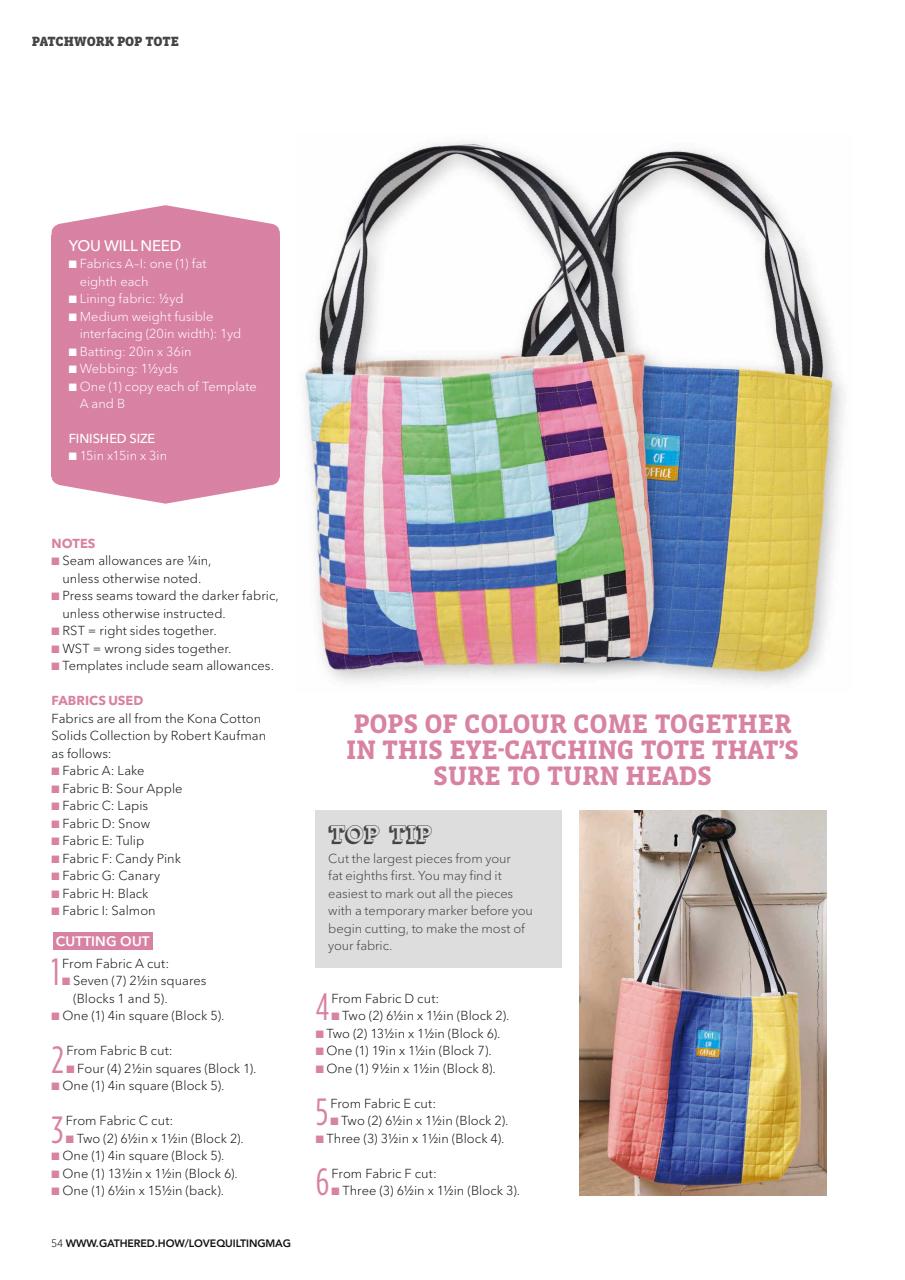 Love Patchwork & Quilting Preview Pages