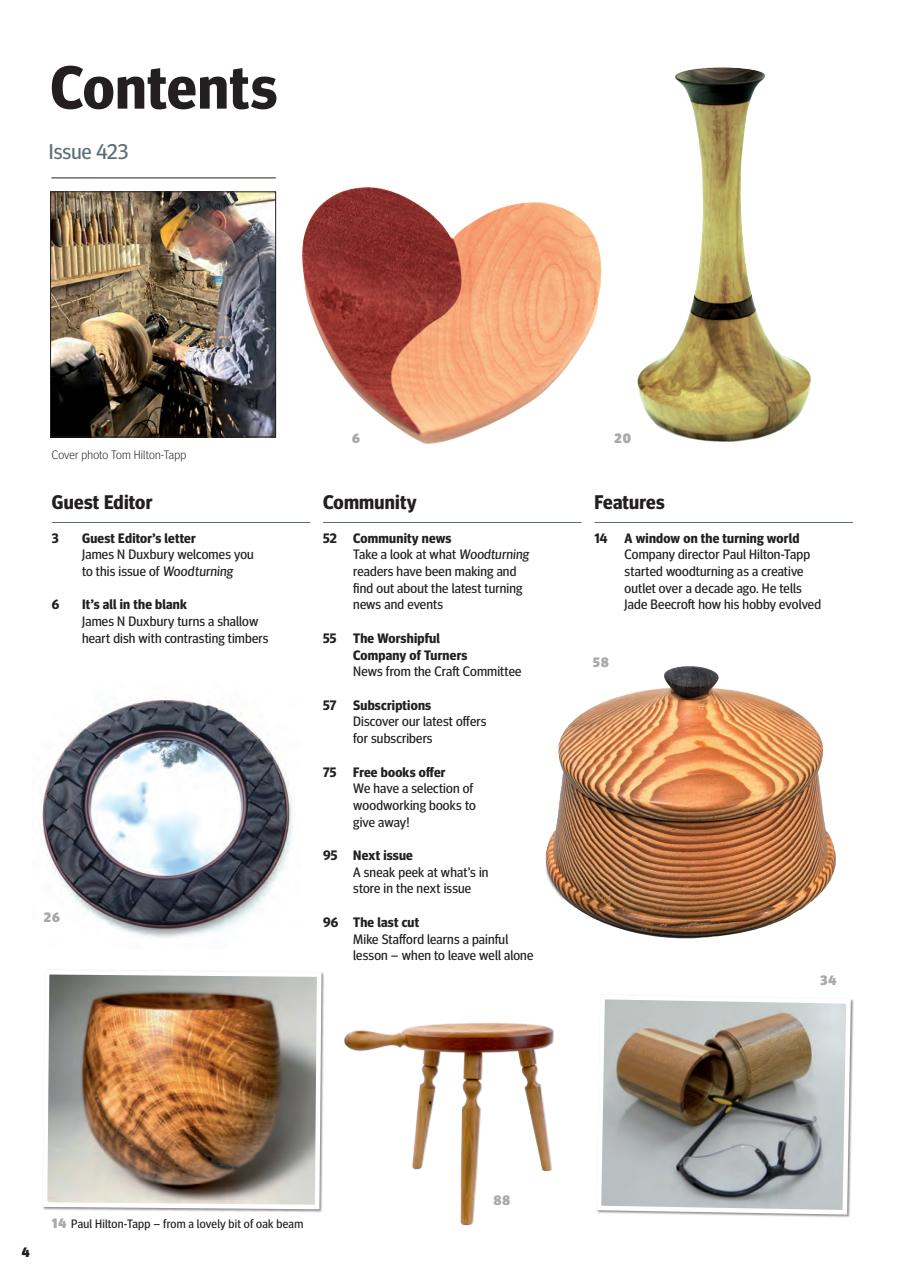 Woodturning Preview Pages