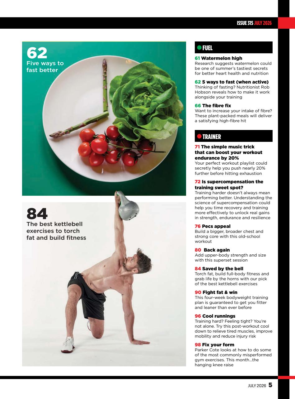 Men's Fitness Preview Pages