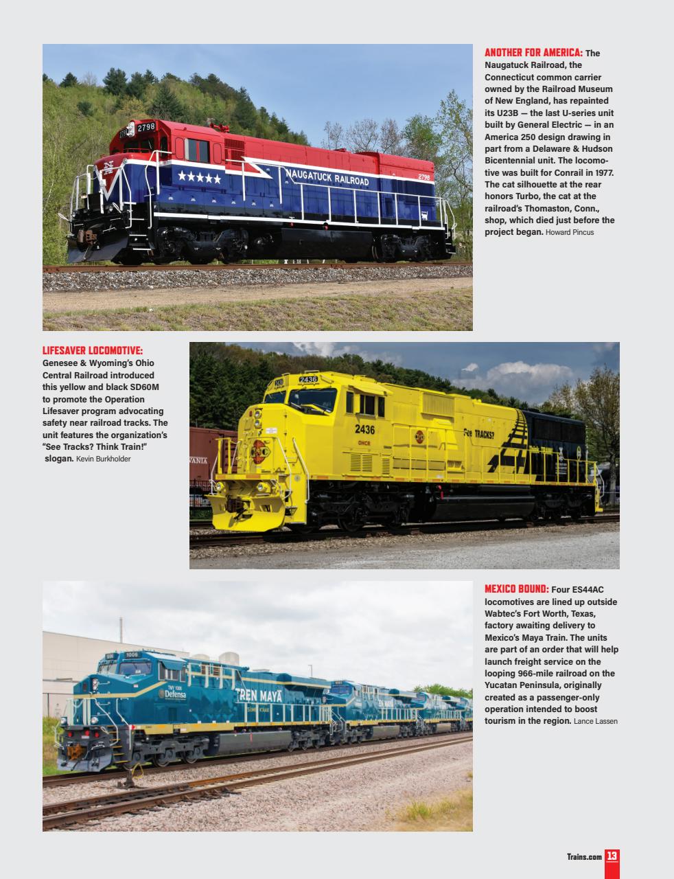 Trains Preview Pages