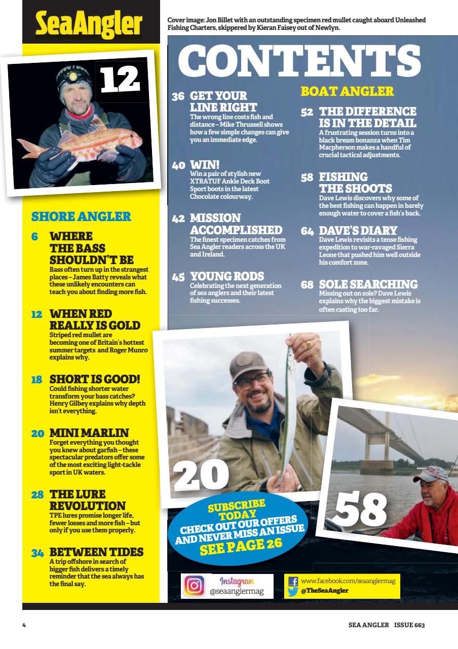 Sea Angler Preview Pages