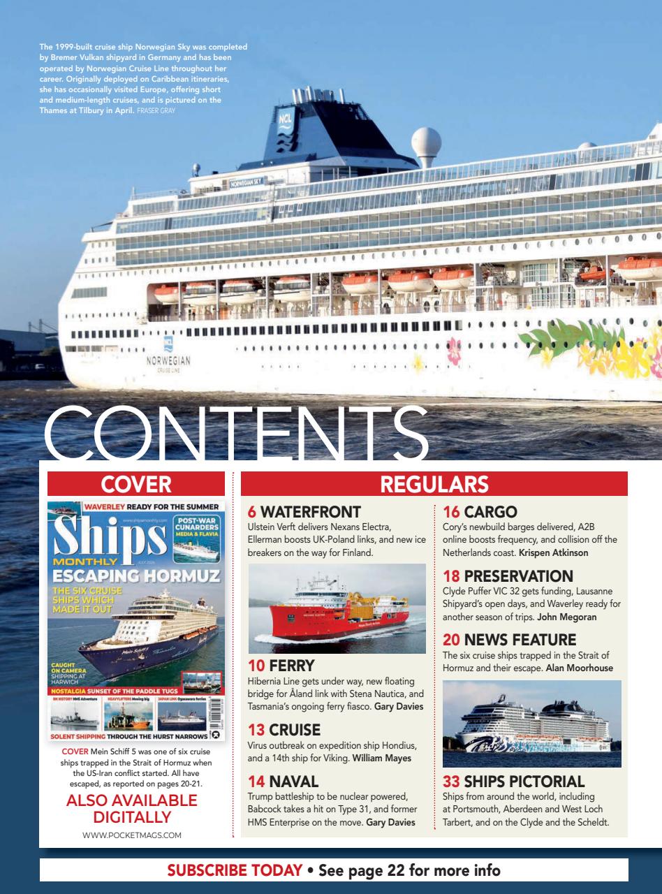 Ships Monthly Preview Pages