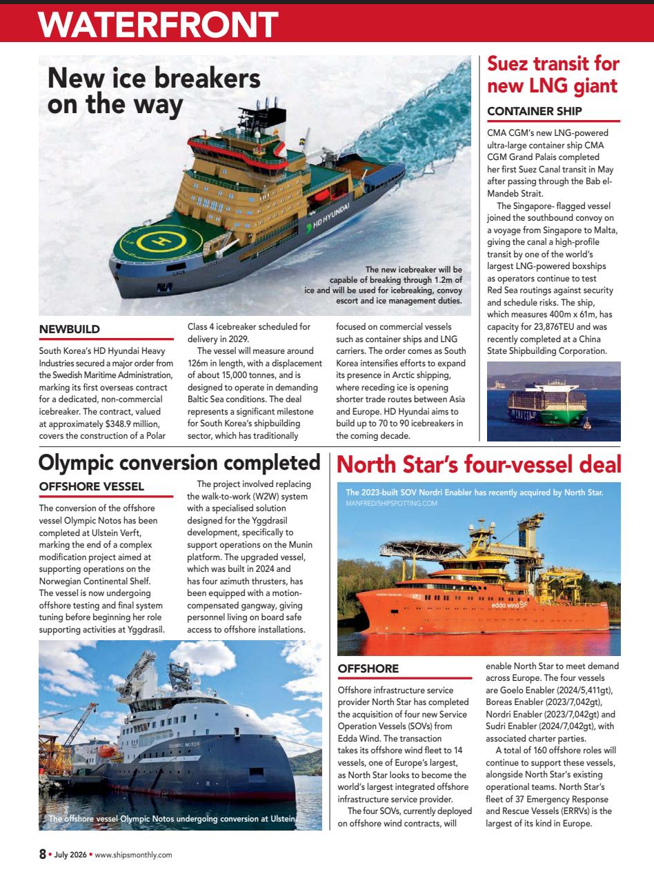 Ships Monthly Preview Pages