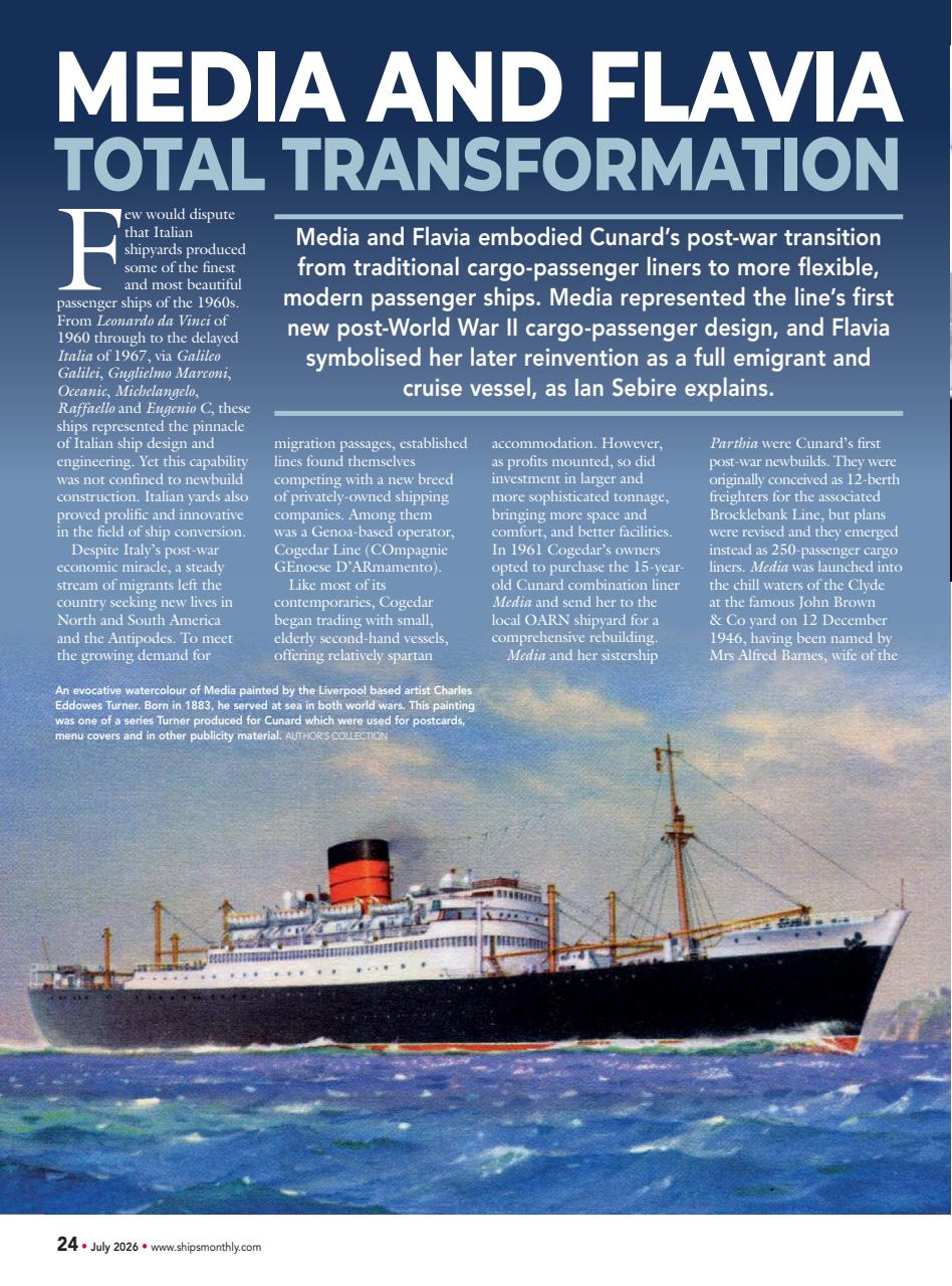 Ships Monthly Preview Pages