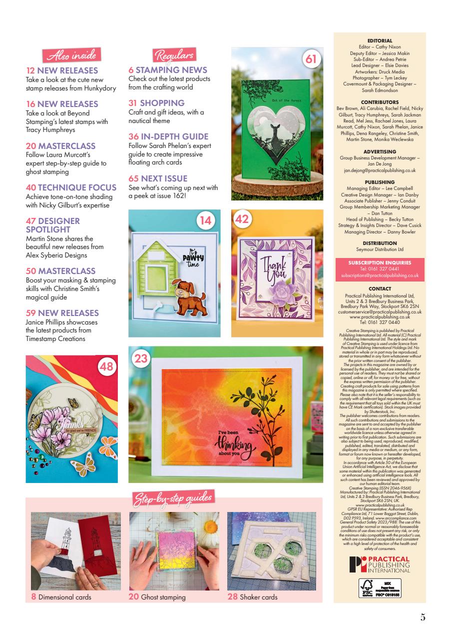 Creative Stamping Preview Pages