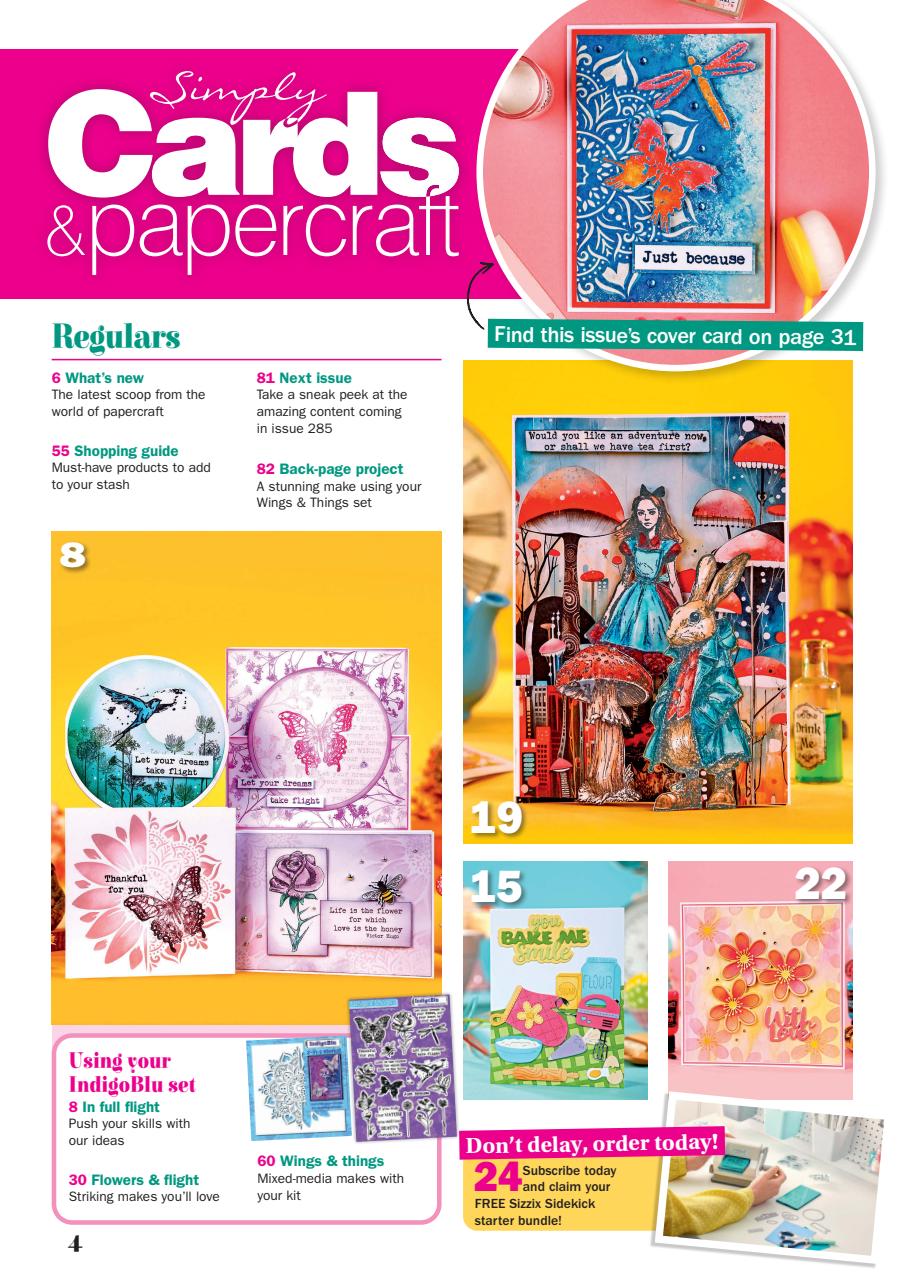 Simply Cards & Papercraft Preview Pages