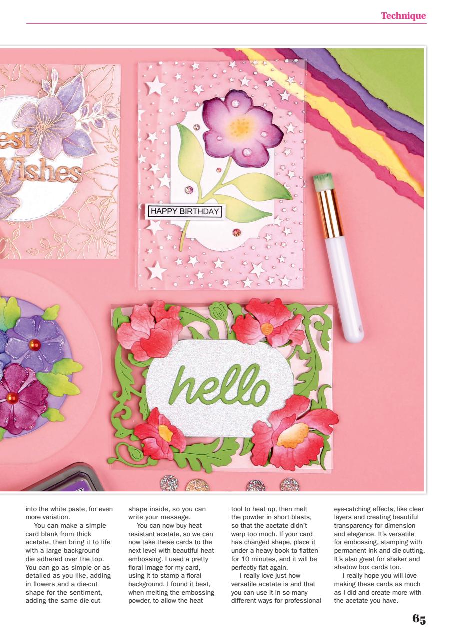 Simply Cards & Papercraft Preview Pages