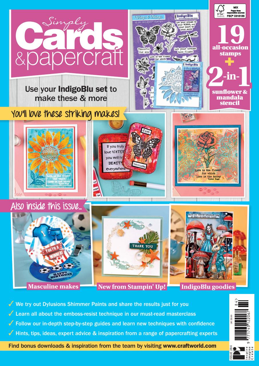 Simply Cards & Papercraft Preview Pages