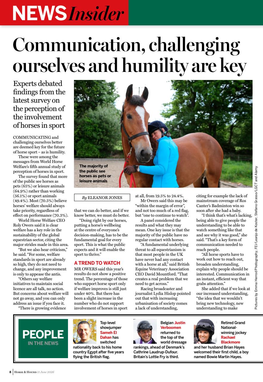 Horse & Hound Preview Pages