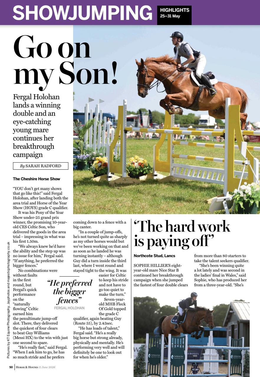 Horse & Hound Preview Pages
