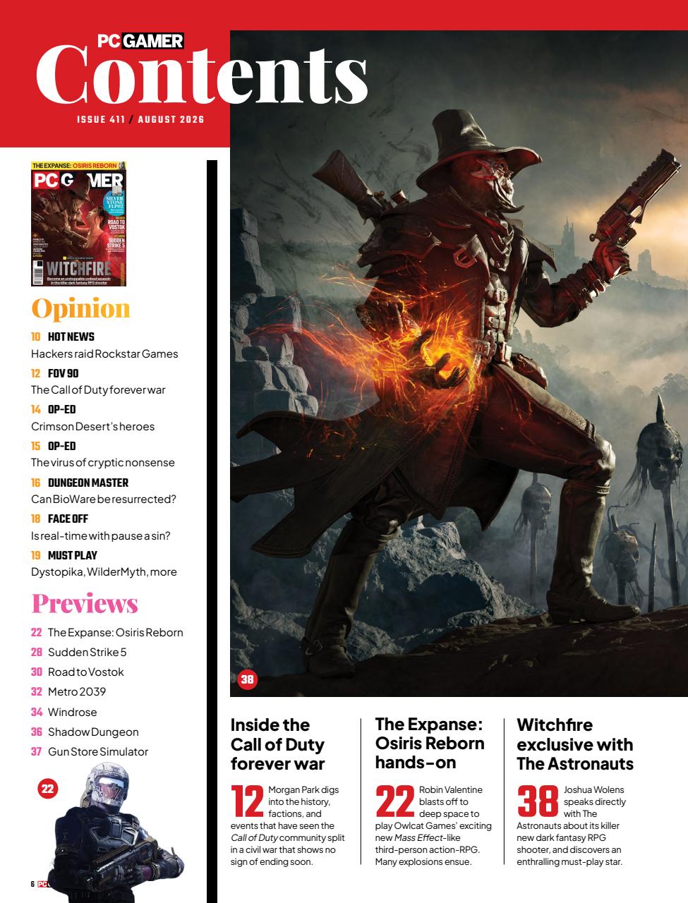 PC Gamer (US Edition) Preview Pages