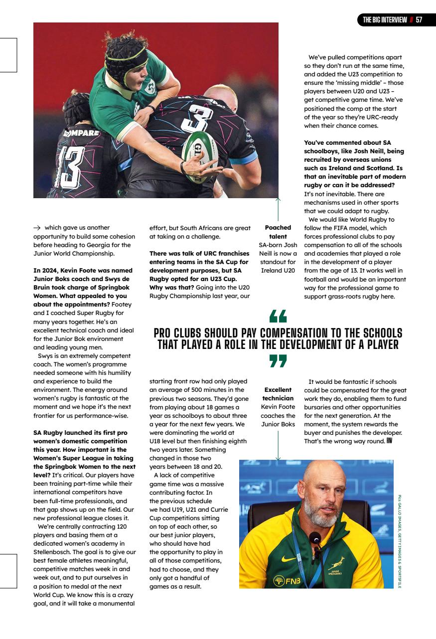 Rugby World Preview Pages
