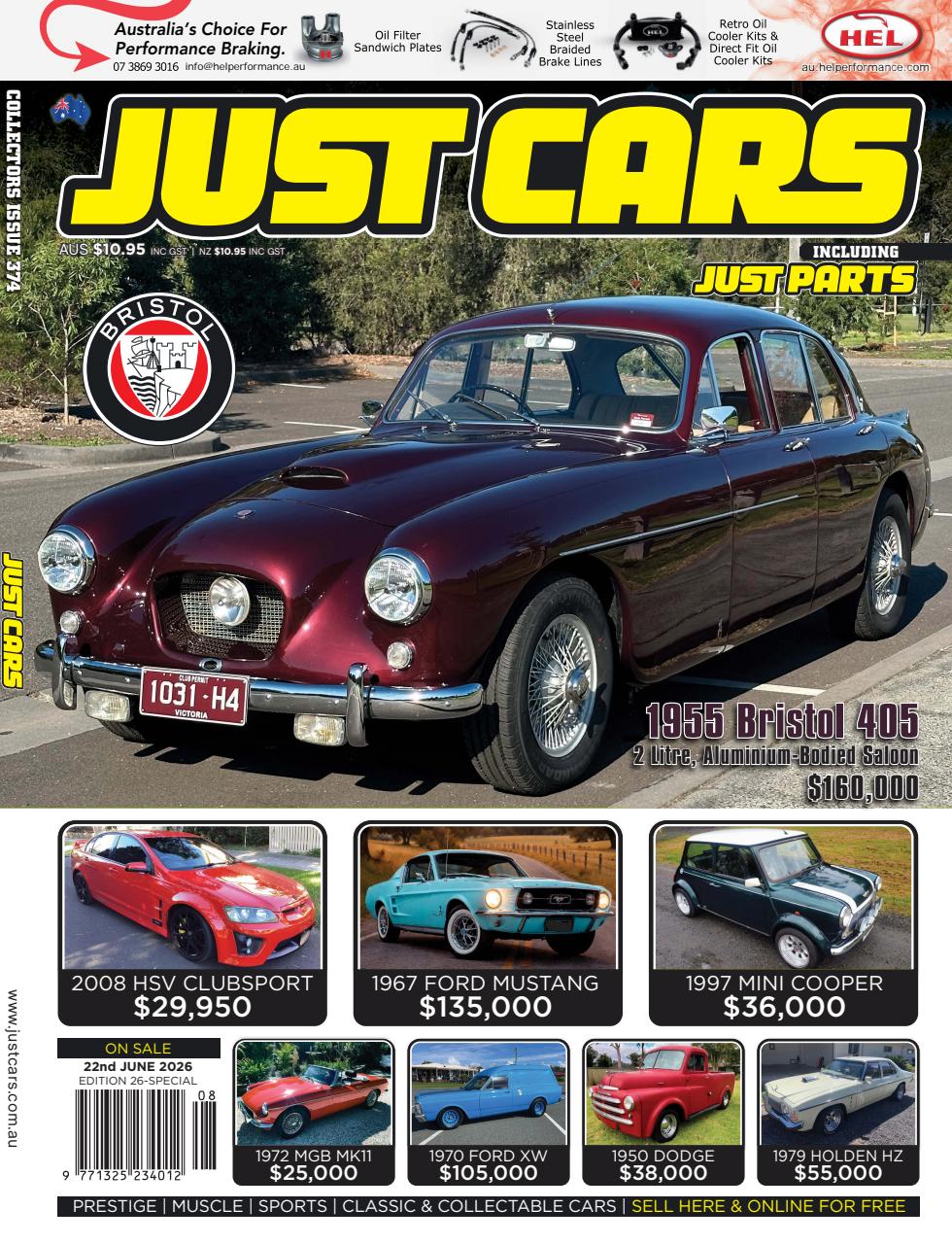 JUST CARS Preview Pages