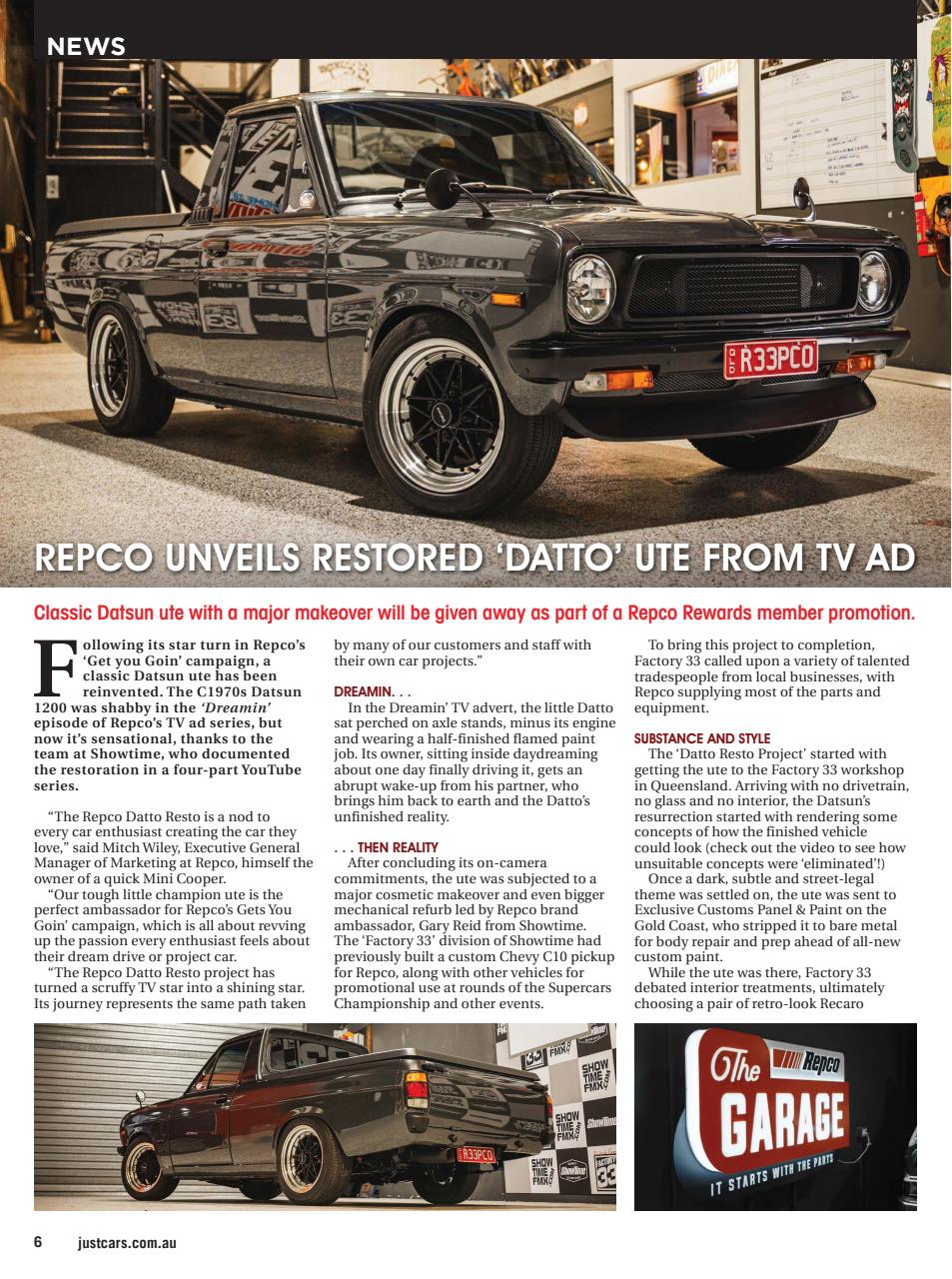 JUST CARS Preview Pages