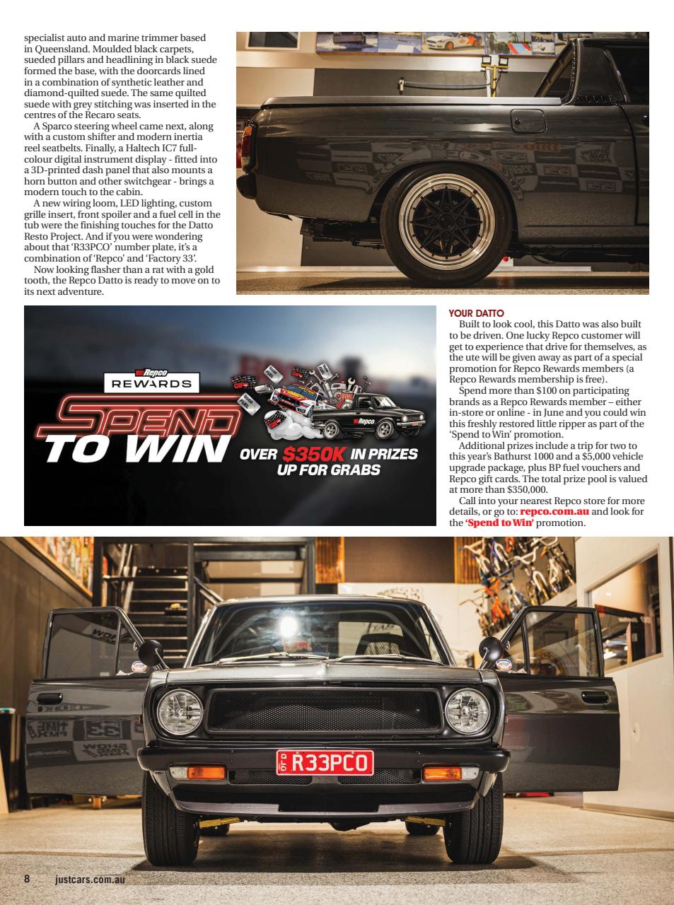 JUST CARS Preview Pages