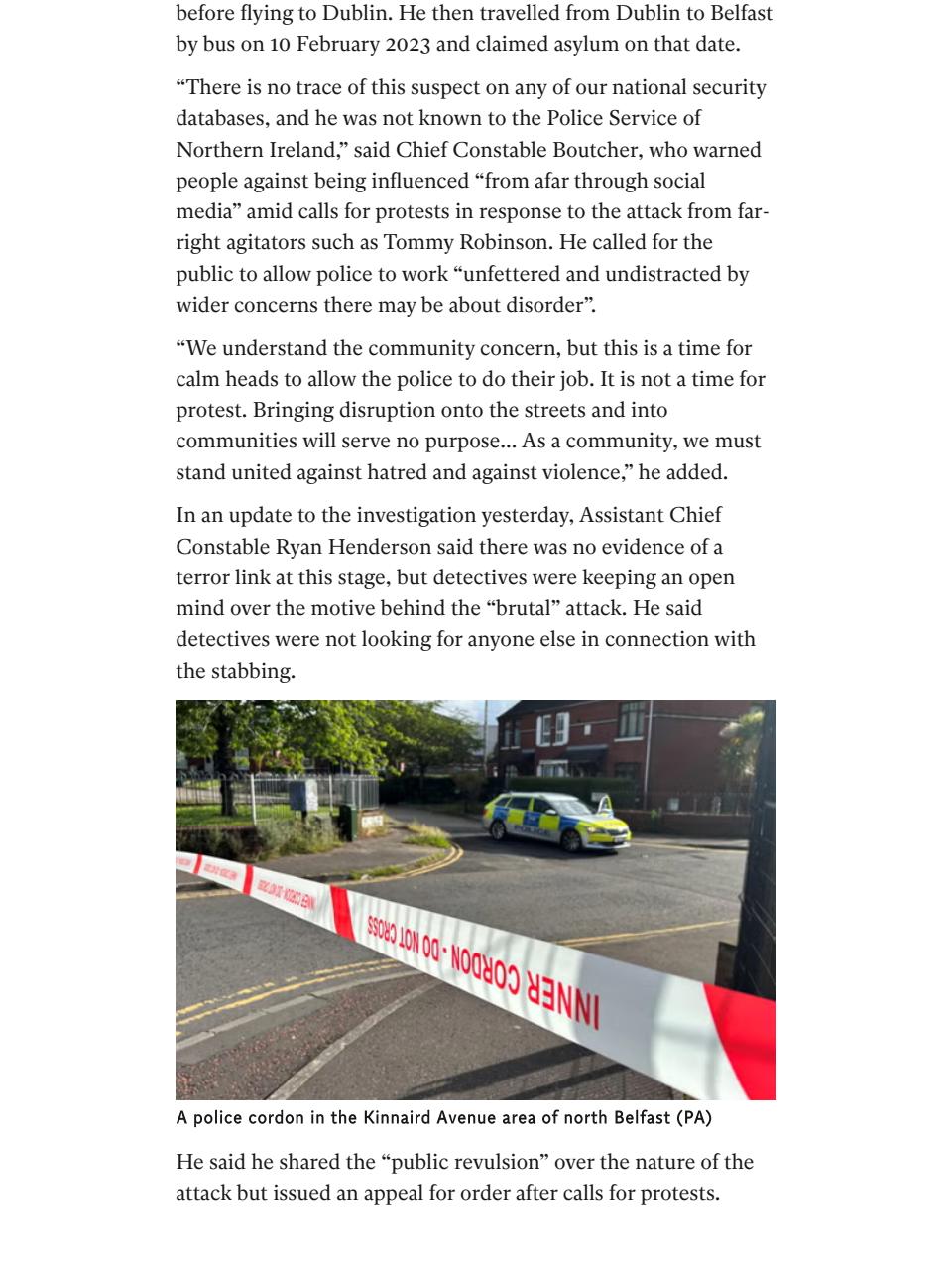 The Independent Daily Edition Newspaper Preview Pages