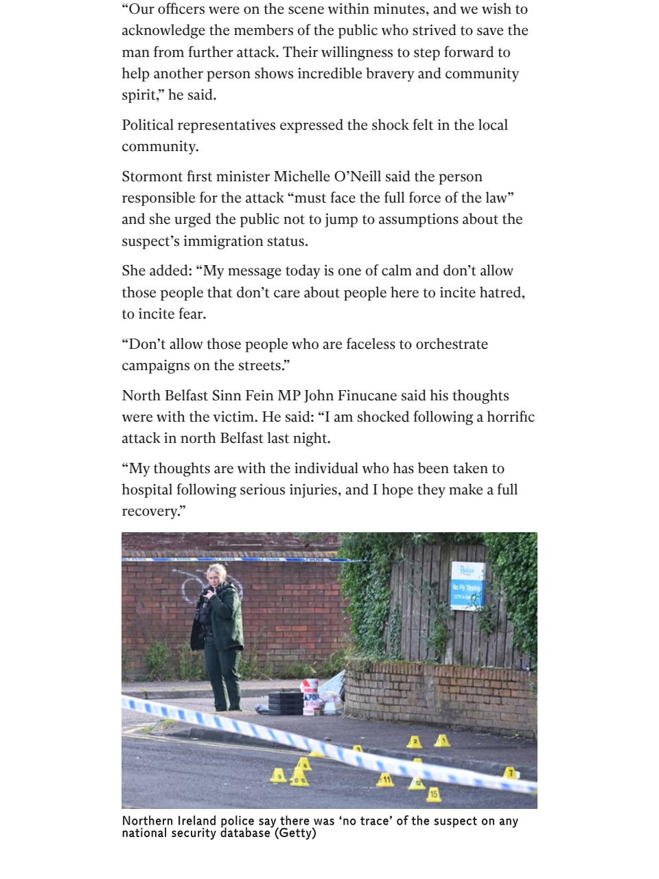 The Independent Daily Edition Newspaper Preview Pages