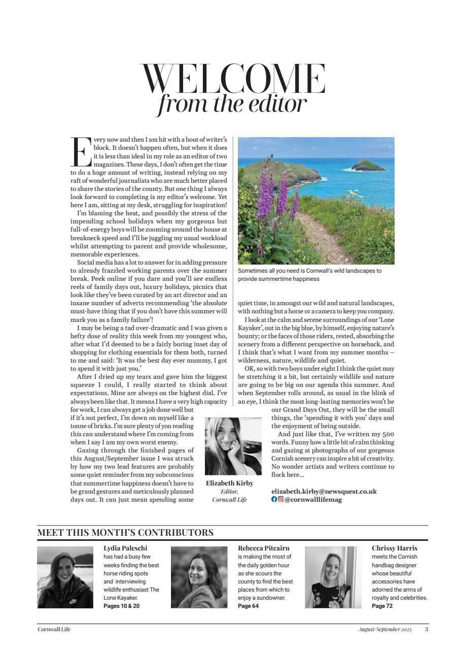 Cornwall Life Preview Pages