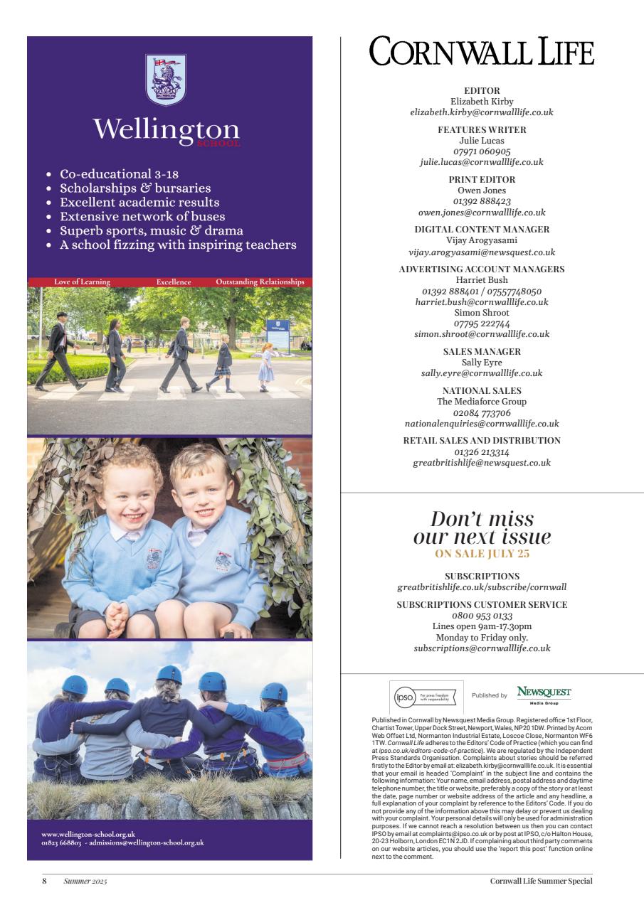 Cornwall Life Preview Pages
