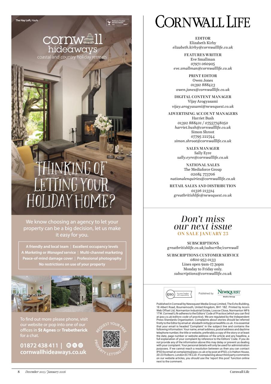 Cornwall Life Preview Pages