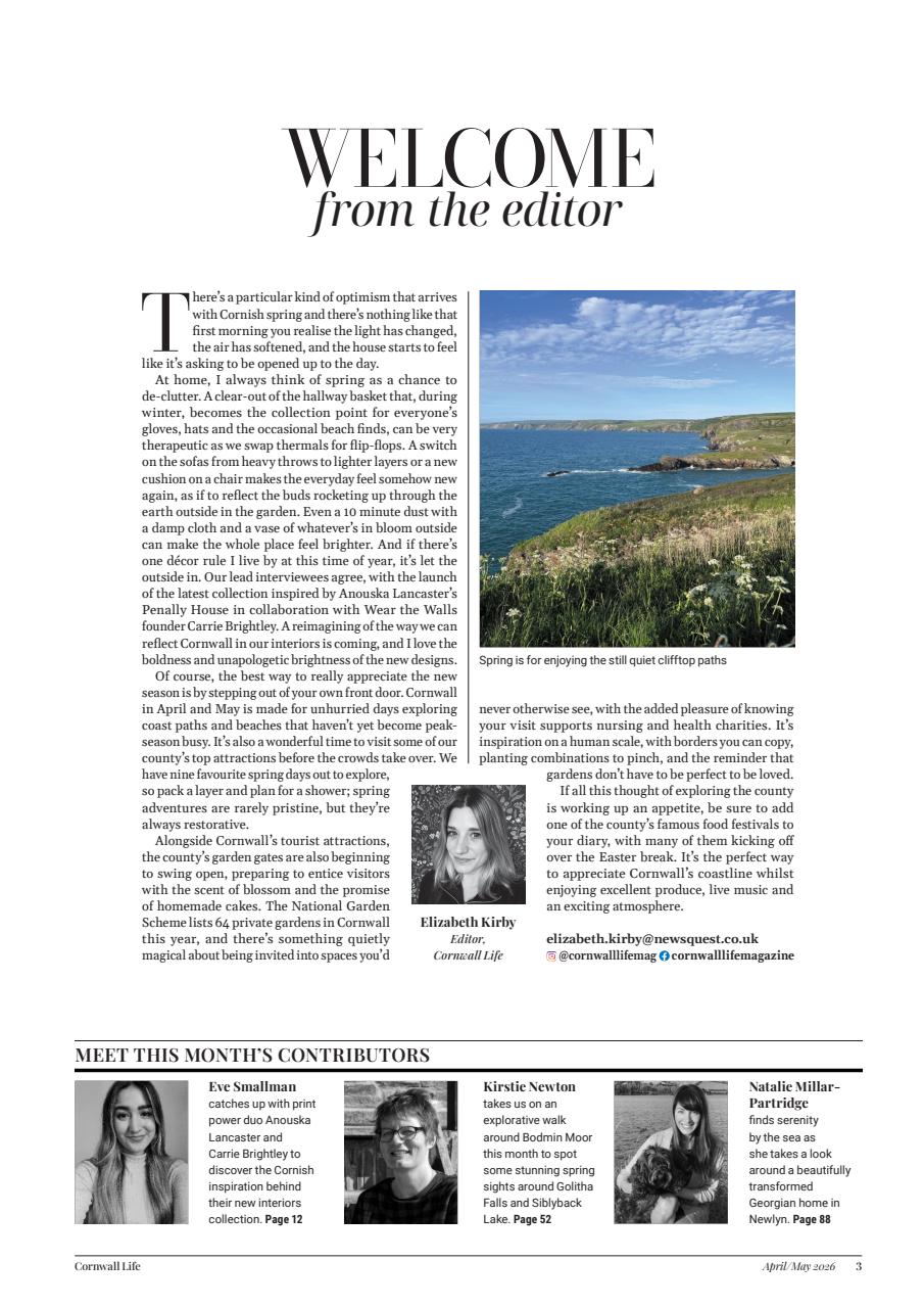 Cornwall Life Preview Pages