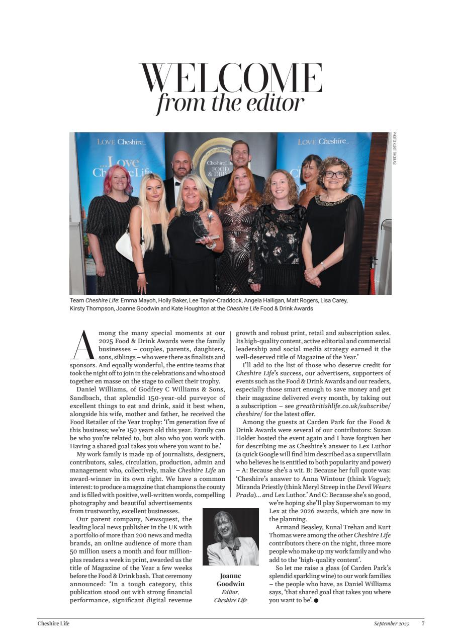 Cheshire Life Preview Pages