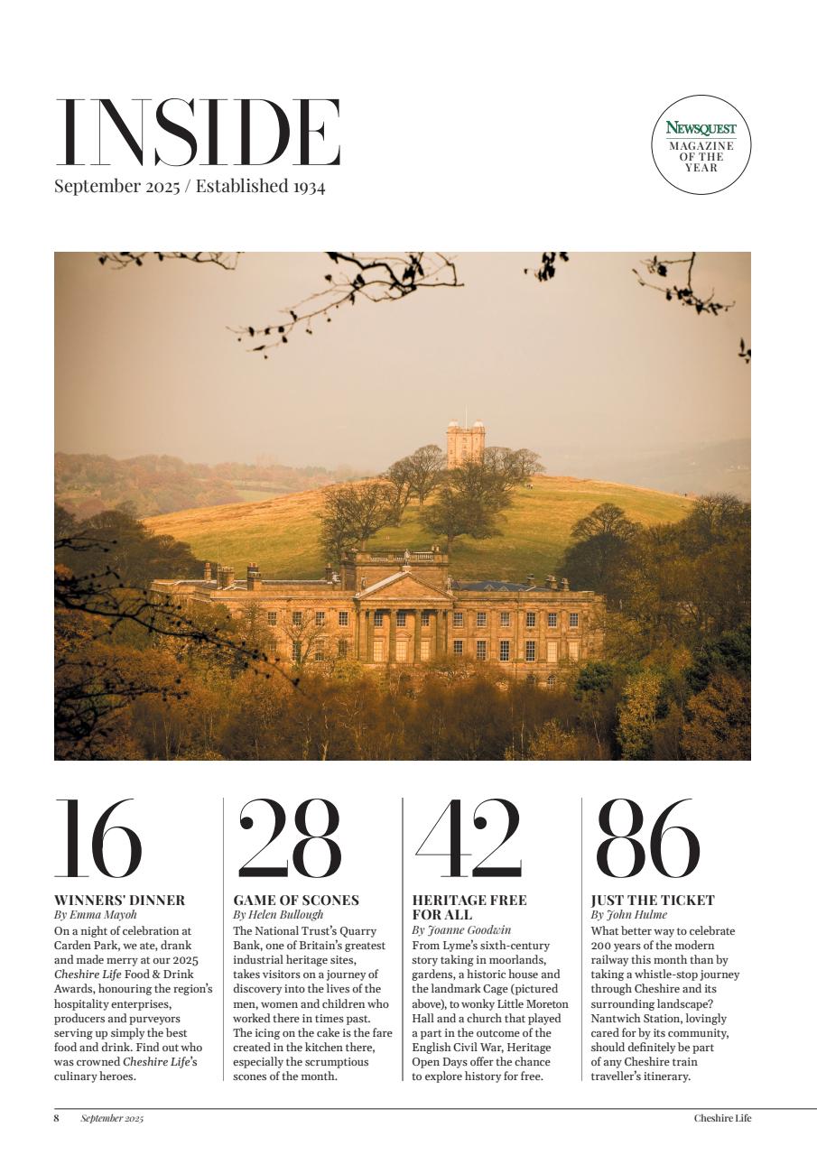 Cheshire Life Preview Pages