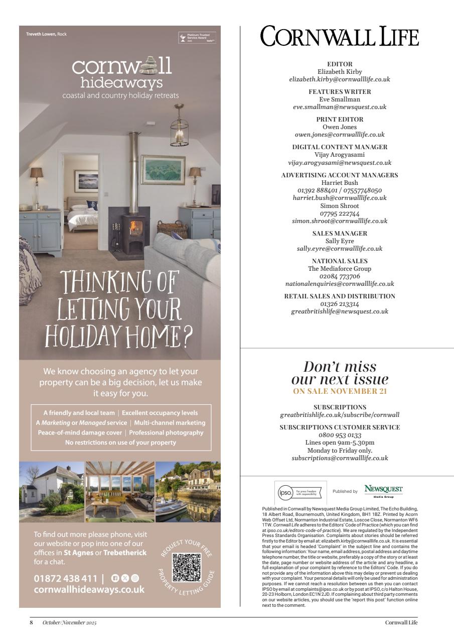 Cornwall Life Preview Pages