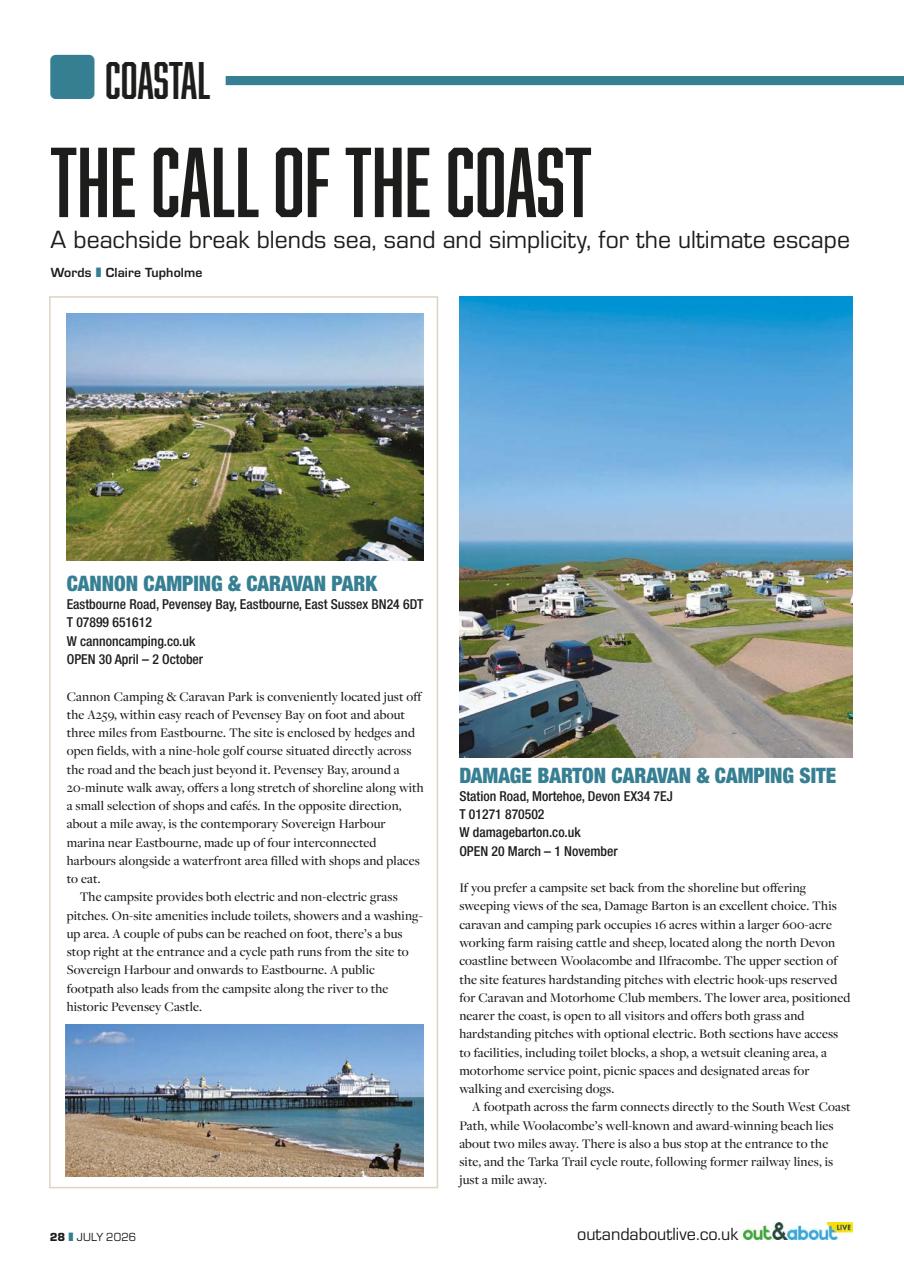 Campervan Preview Pages