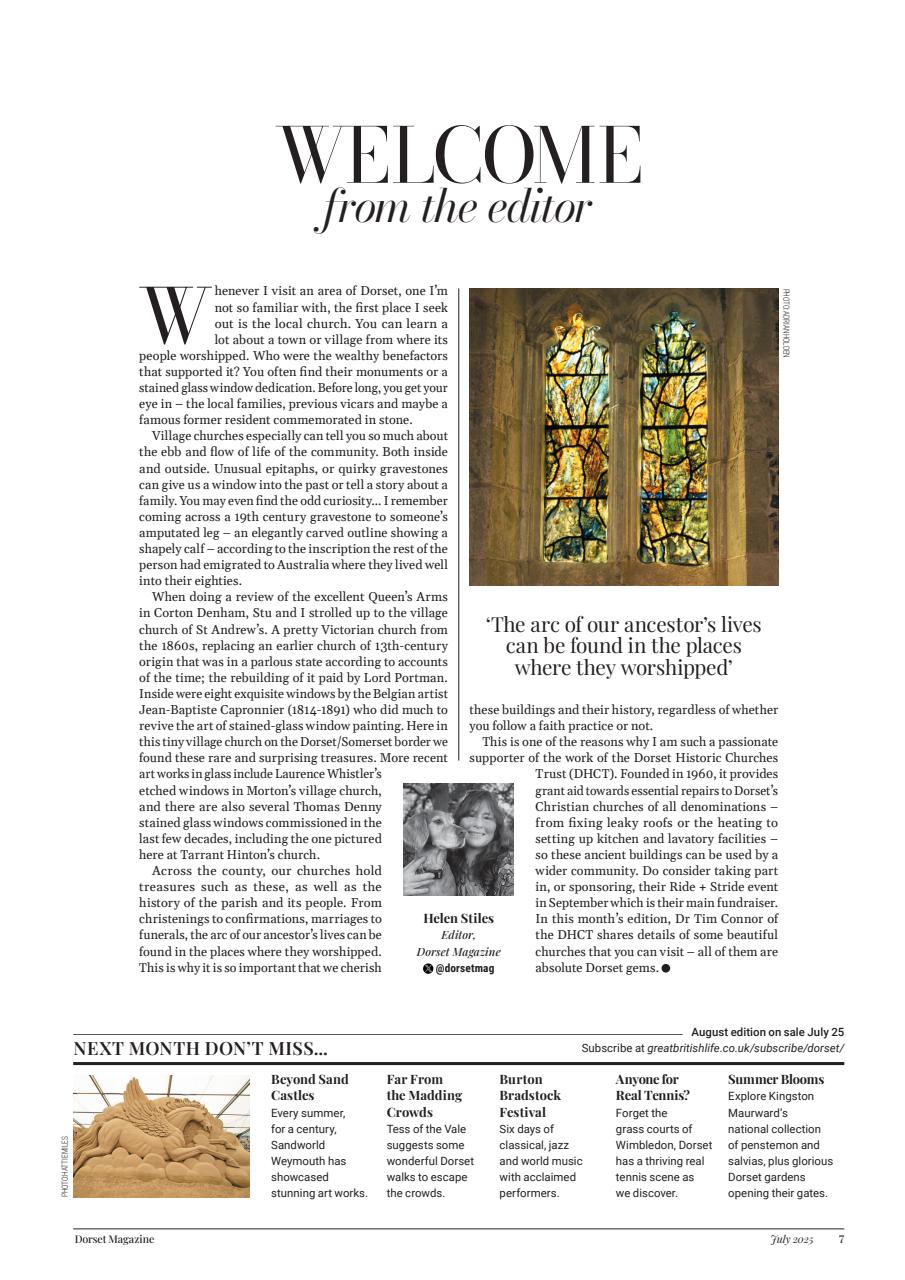 Dorset Magazine Preview Pages