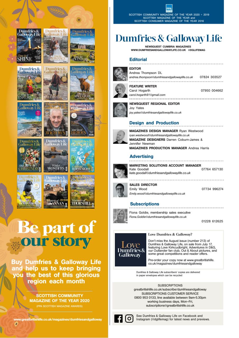 Dumfries & Galloway Life Preview Pages