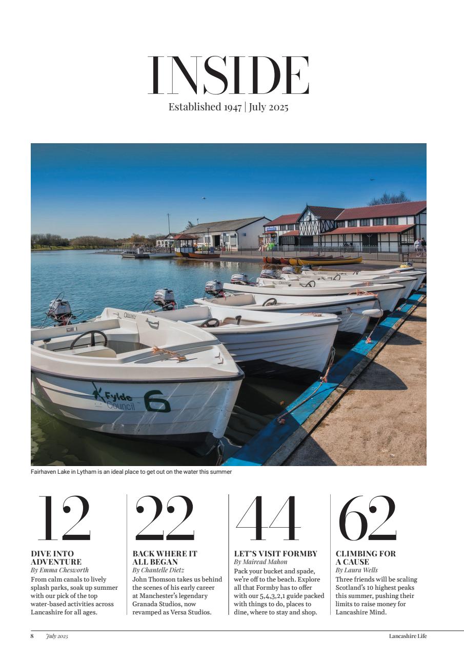 Lancashire Life Preview Pages