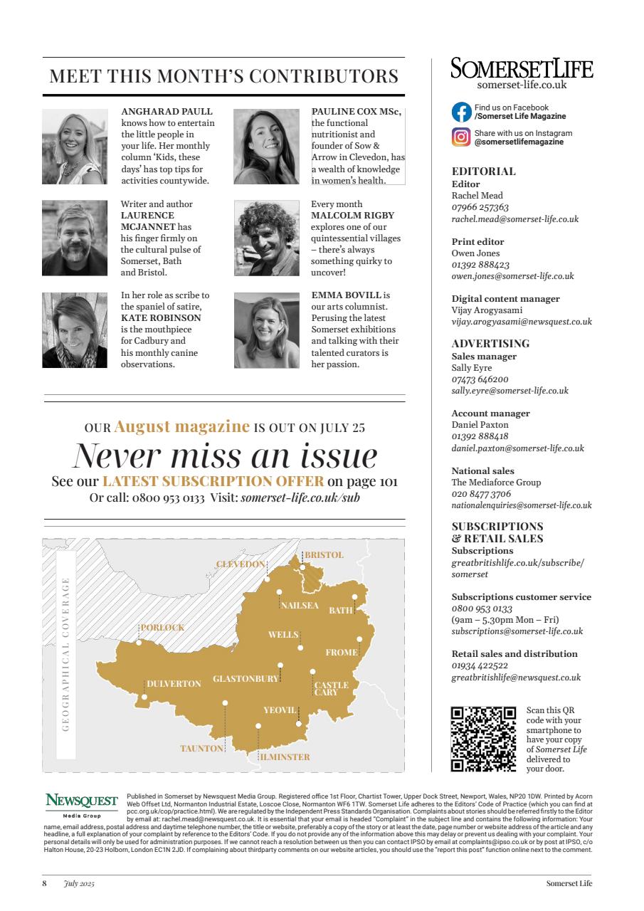 Somerset Life Preview Pages