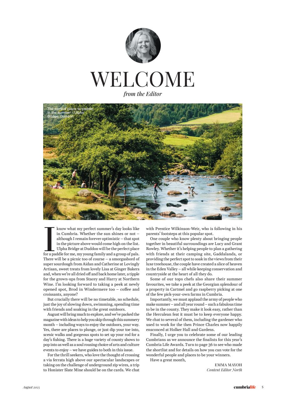 Cumbria Life Preview Pages