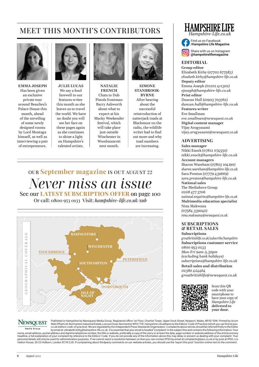 Hampshire Life Preview Pages