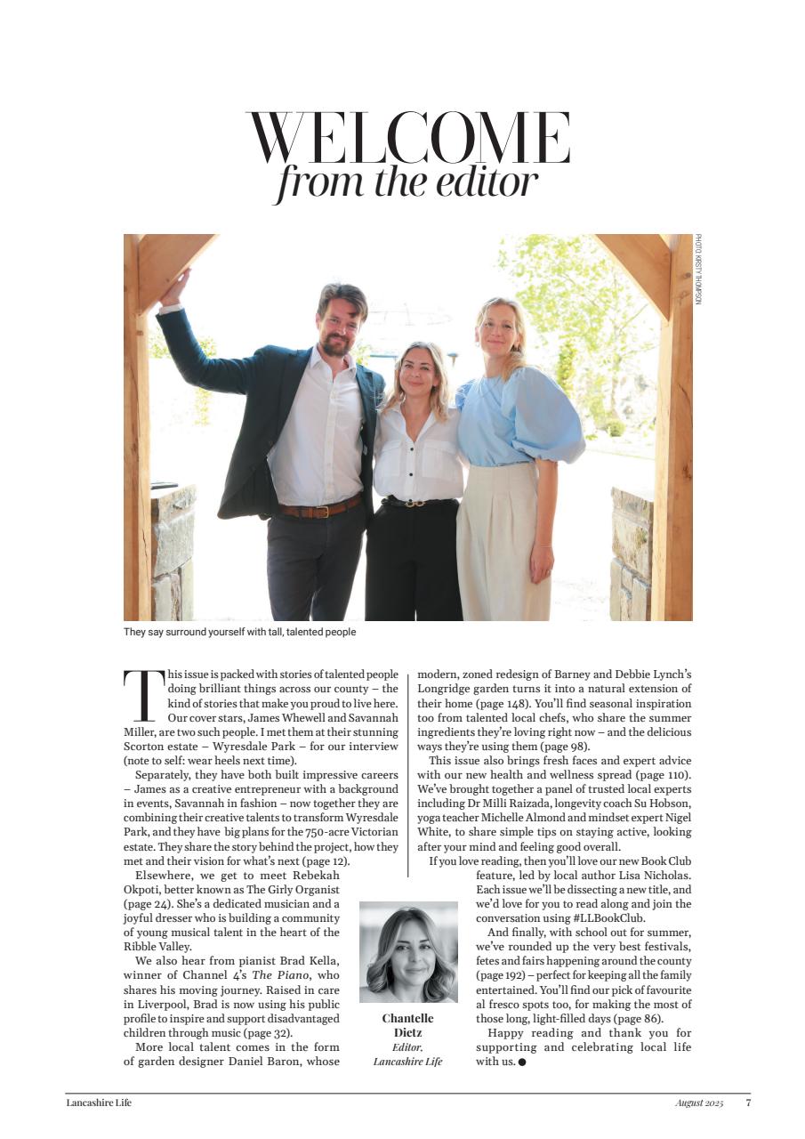 Lancashire Life Preview Pages