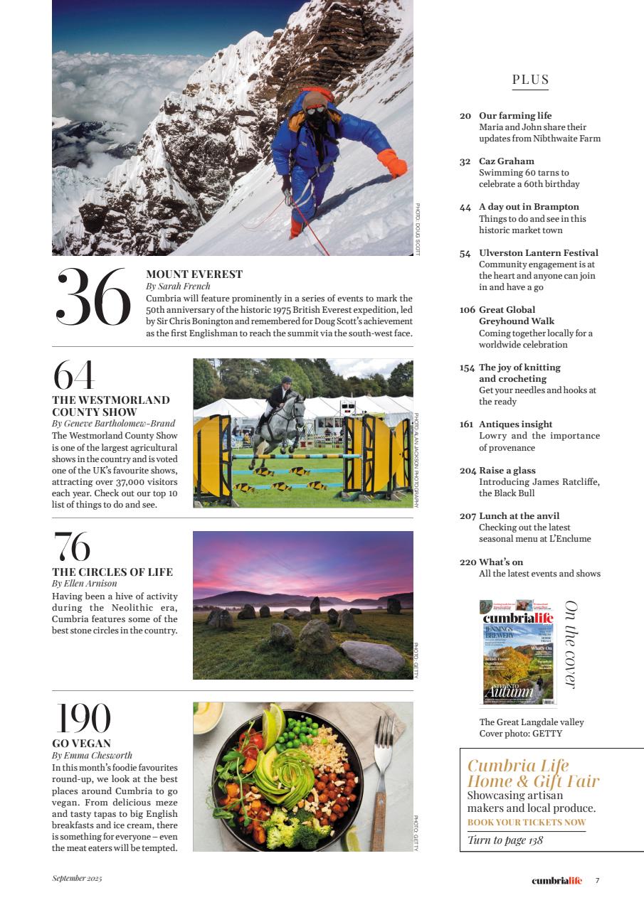 Cumbria Life Preview Pages
