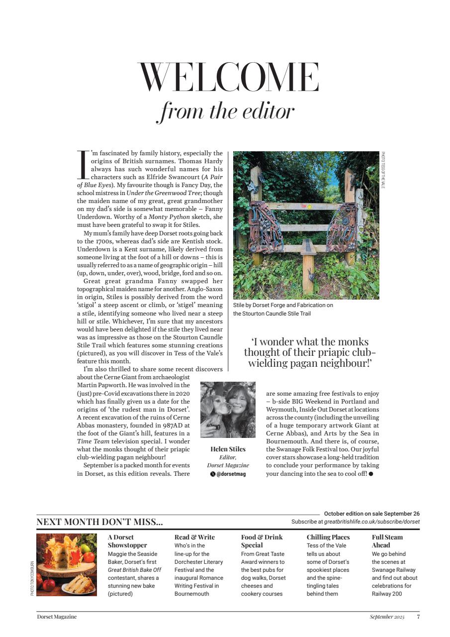 Dorset Magazine Preview Pages