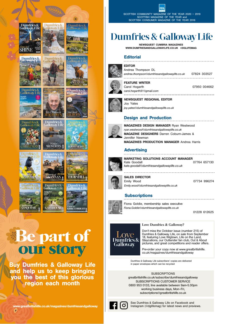 Dumfries & Galloway Life Preview Pages