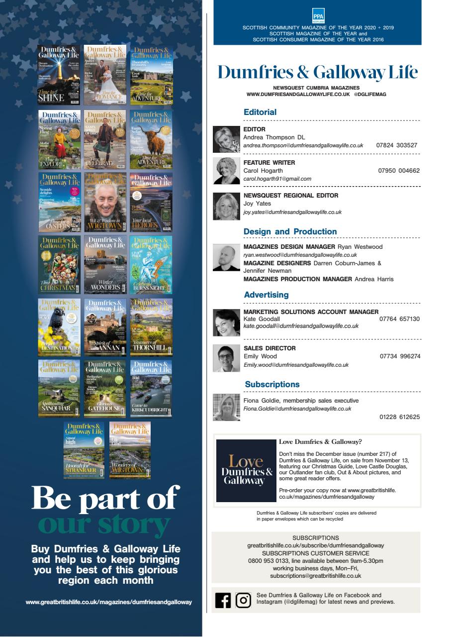 Dumfries & Galloway Life Preview Pages