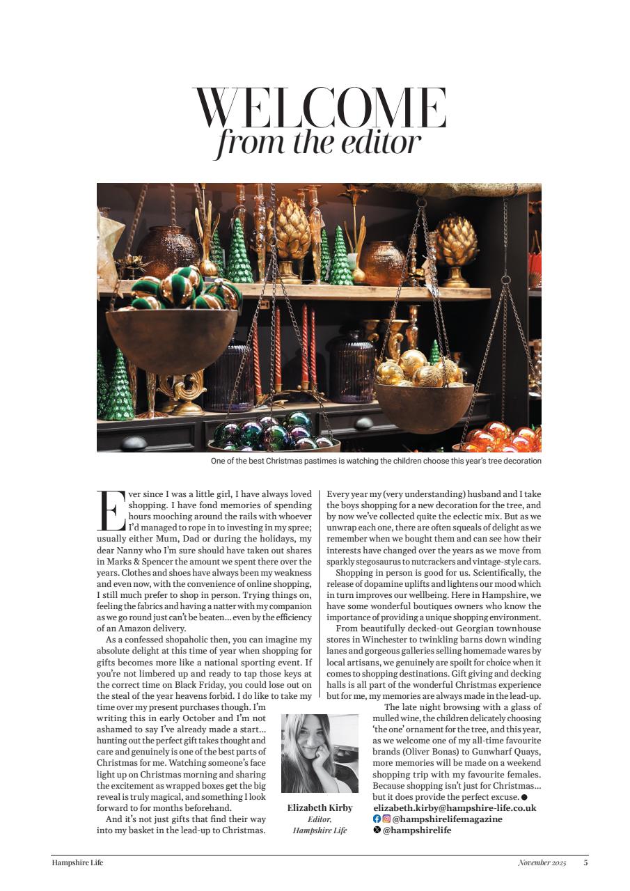 Hampshire Life Preview Pages
