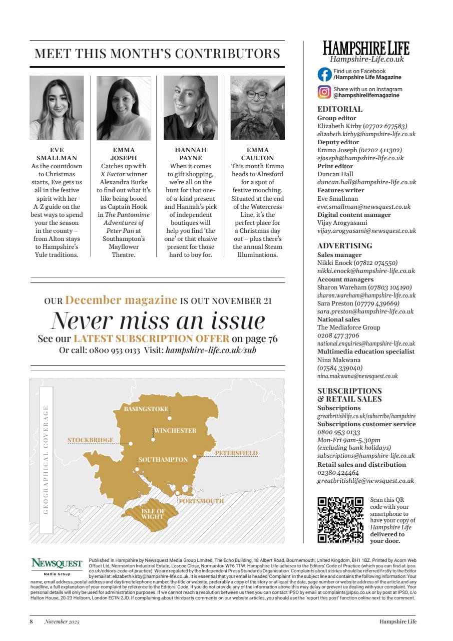 Hampshire Life Preview Pages