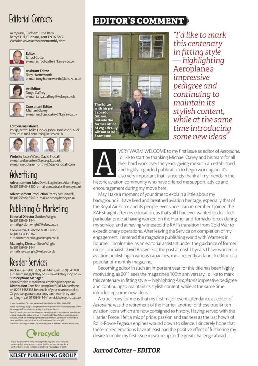 Aeroplane Preview Pages