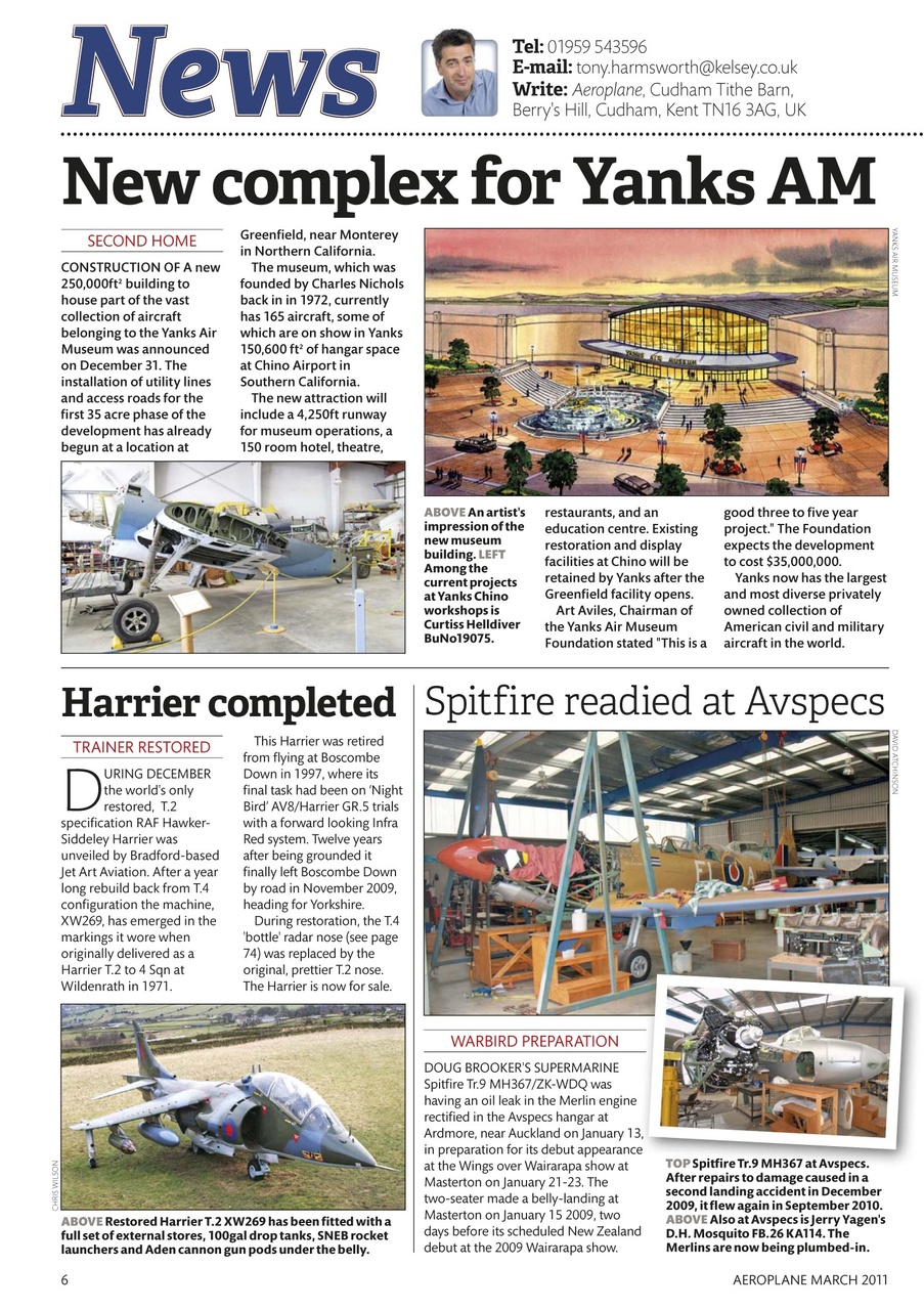 Aeroplane Preview Pages