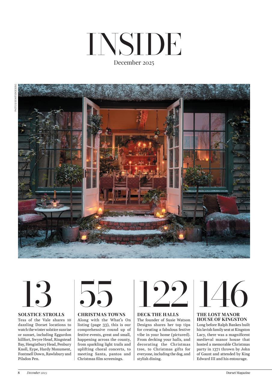 Dorset Magazine Preview Pages