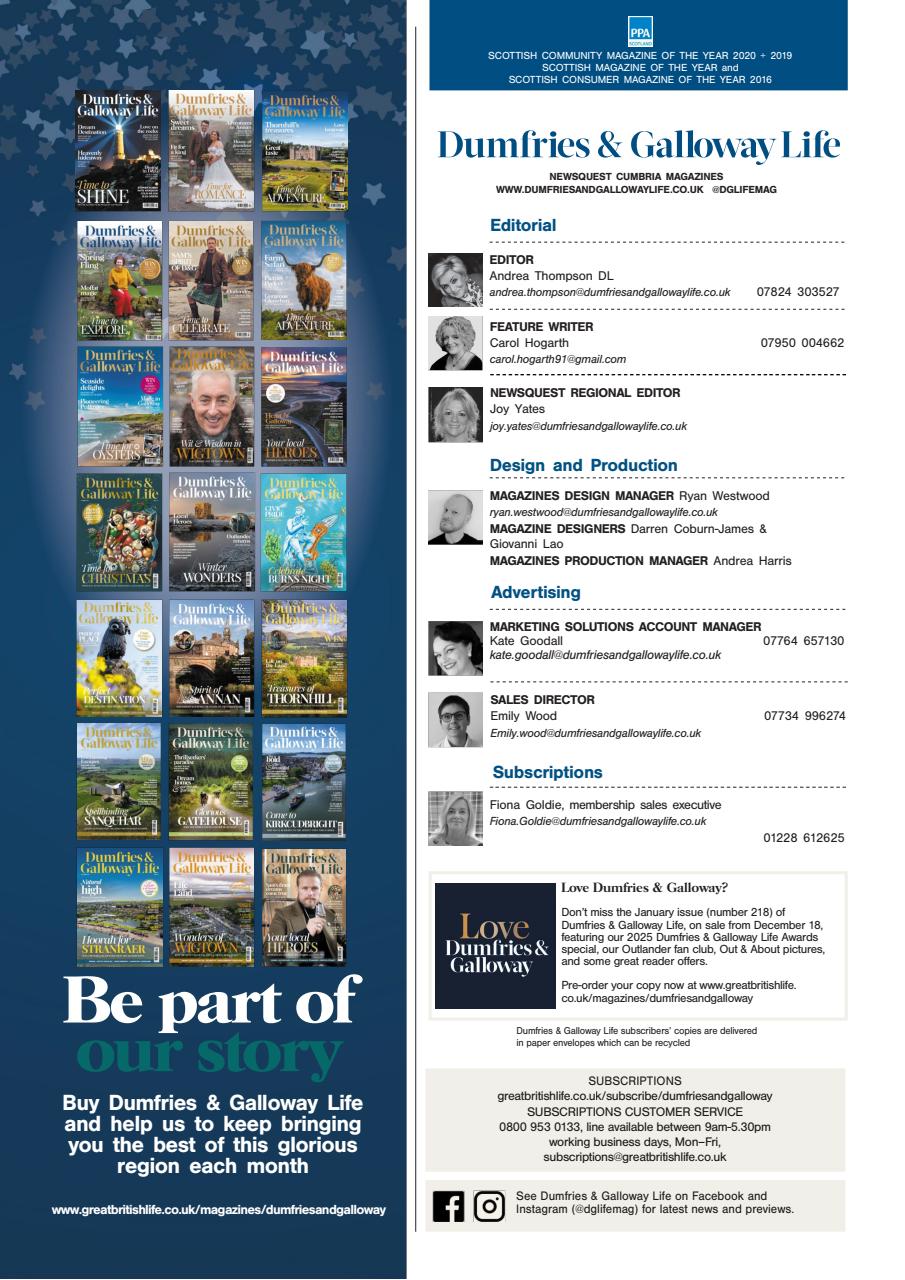 Dumfries & Galloway Life Preview Pages
