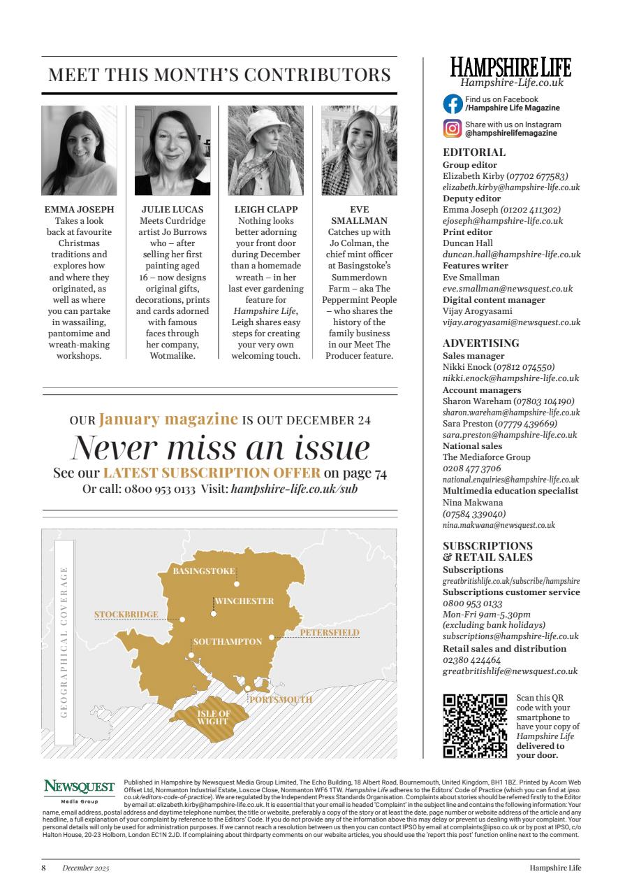 Hampshire Life Preview Pages